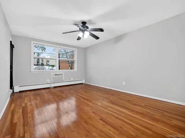 a view of hallway with chandelier