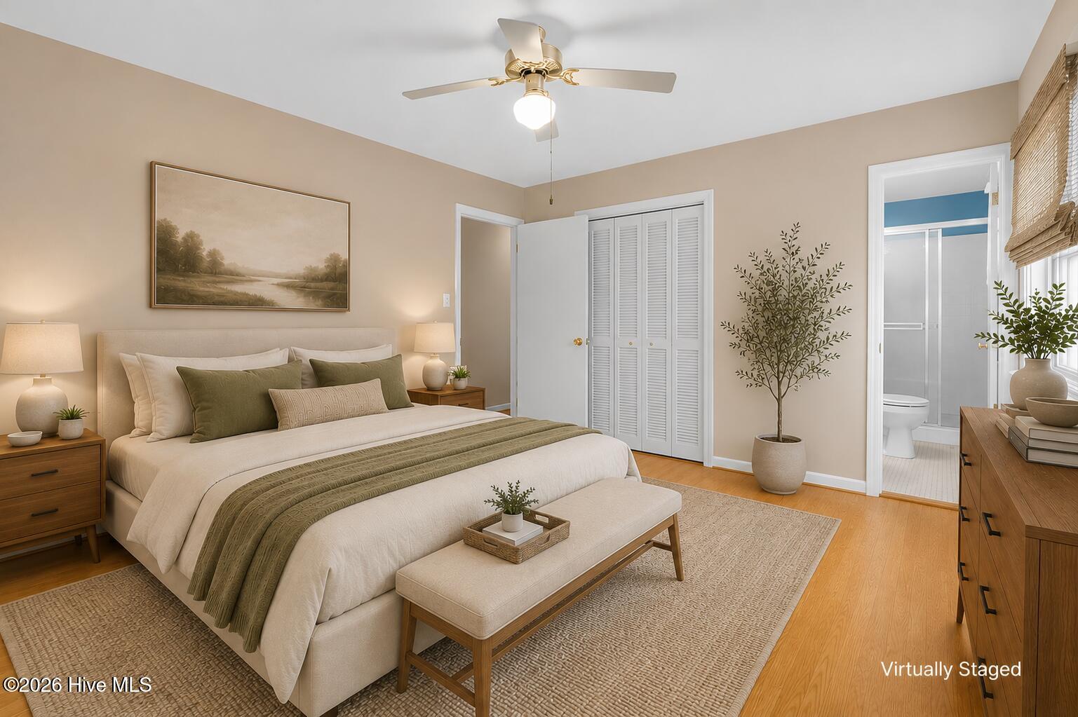 609 Edgehill Road Trent Woods, NC 28562 - Photo 16 of 49 Virtually Staged - Owners Suite