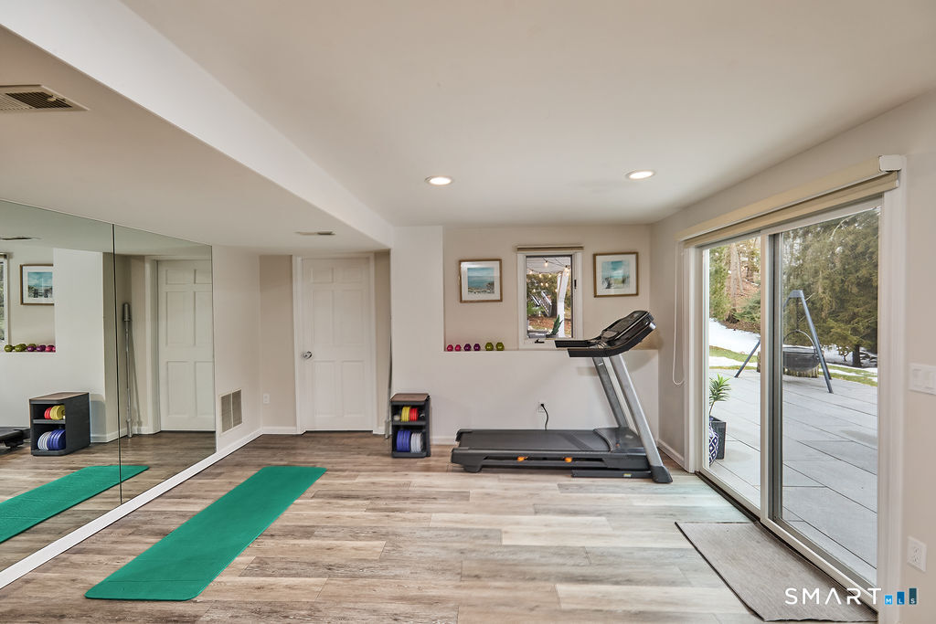 23 Harborview Road Westport, CT 06880 - Photo 25 of 35 a view of a room with gym equipment