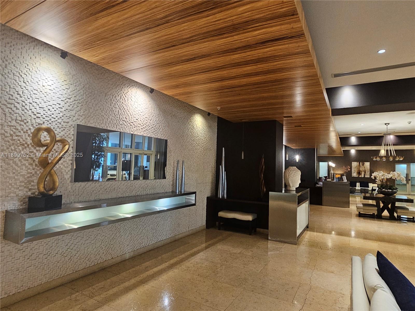 60 Southwest 13th Street, Unit 1900 Miami, FL 33130 - Photo 71 of 95 a view of lobby with furniture