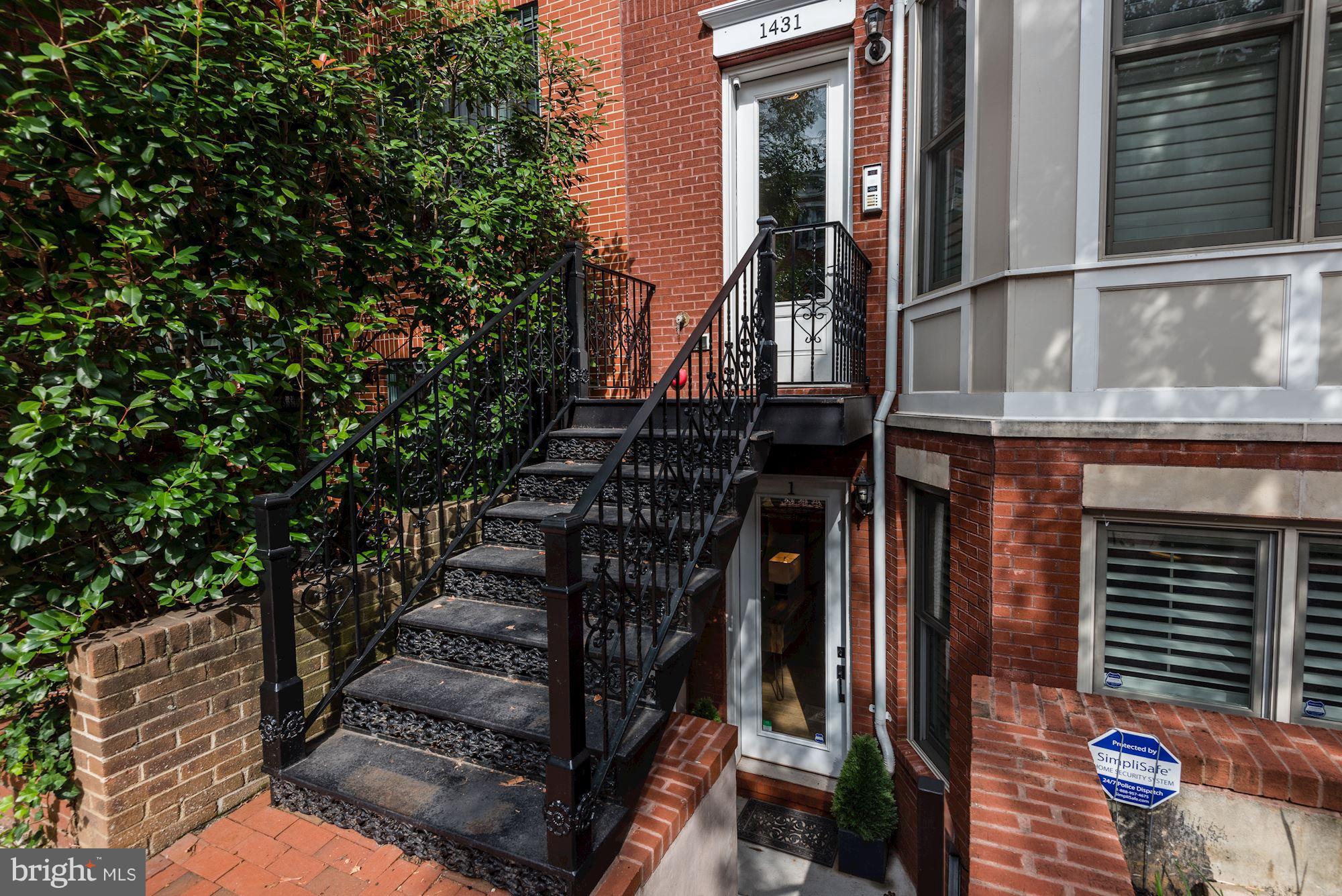 1431 Corcoran Street Northwest, Unit 1 Washington, DC 20009 - Photo 15 of 22 Front Entrance