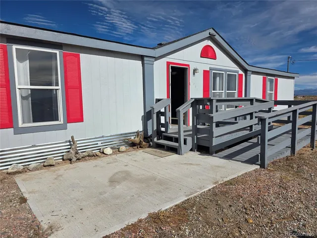 a view of front door