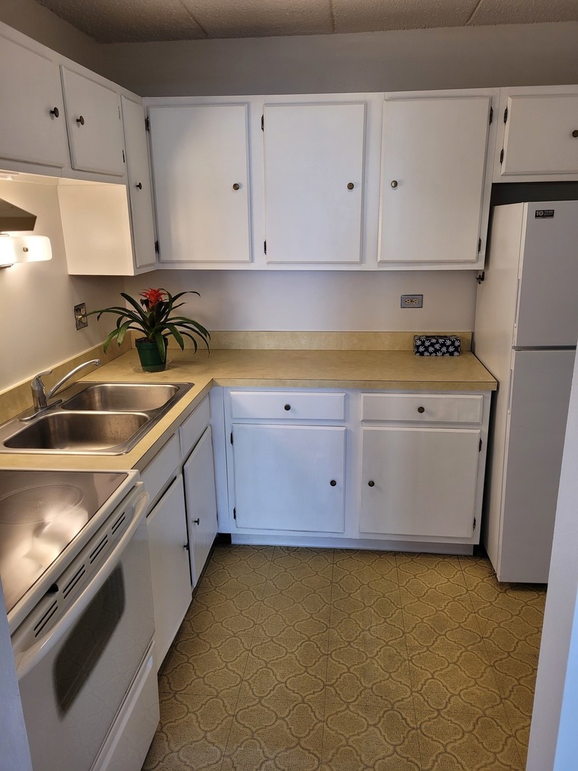 9701 Dee Road, Unit 4F Niles, IL 60714 - Photo 13 of 20 a view of a kitchen with cabinets