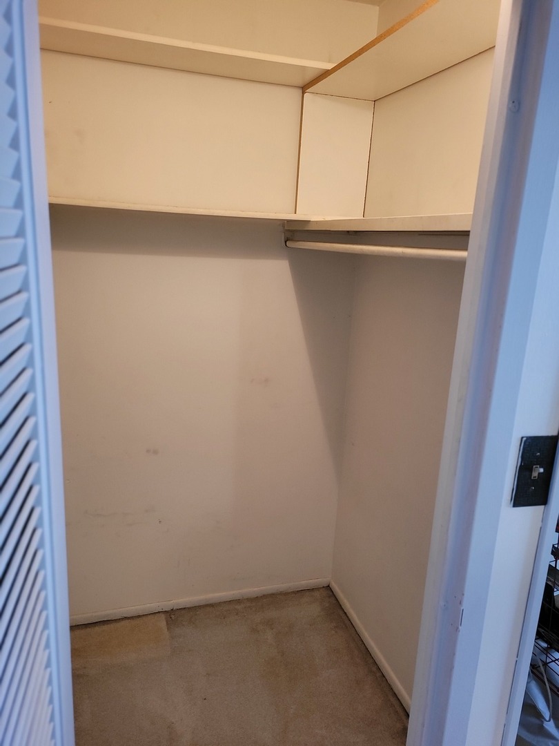 9701 Dee Road, Unit 4F Niles, IL 60714 - Photo 10 of 20 a view of an empty walk in closet