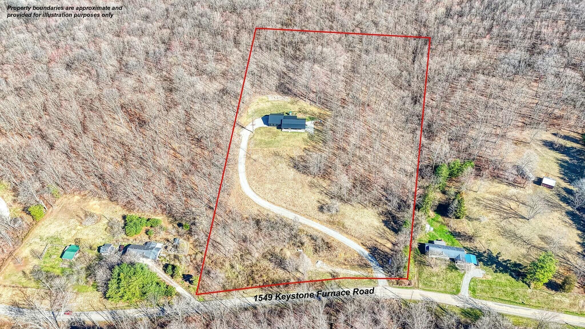 1549 Keystone Furnace Road Jackson, OH 45640 - Photo 2 of 58 Aerial