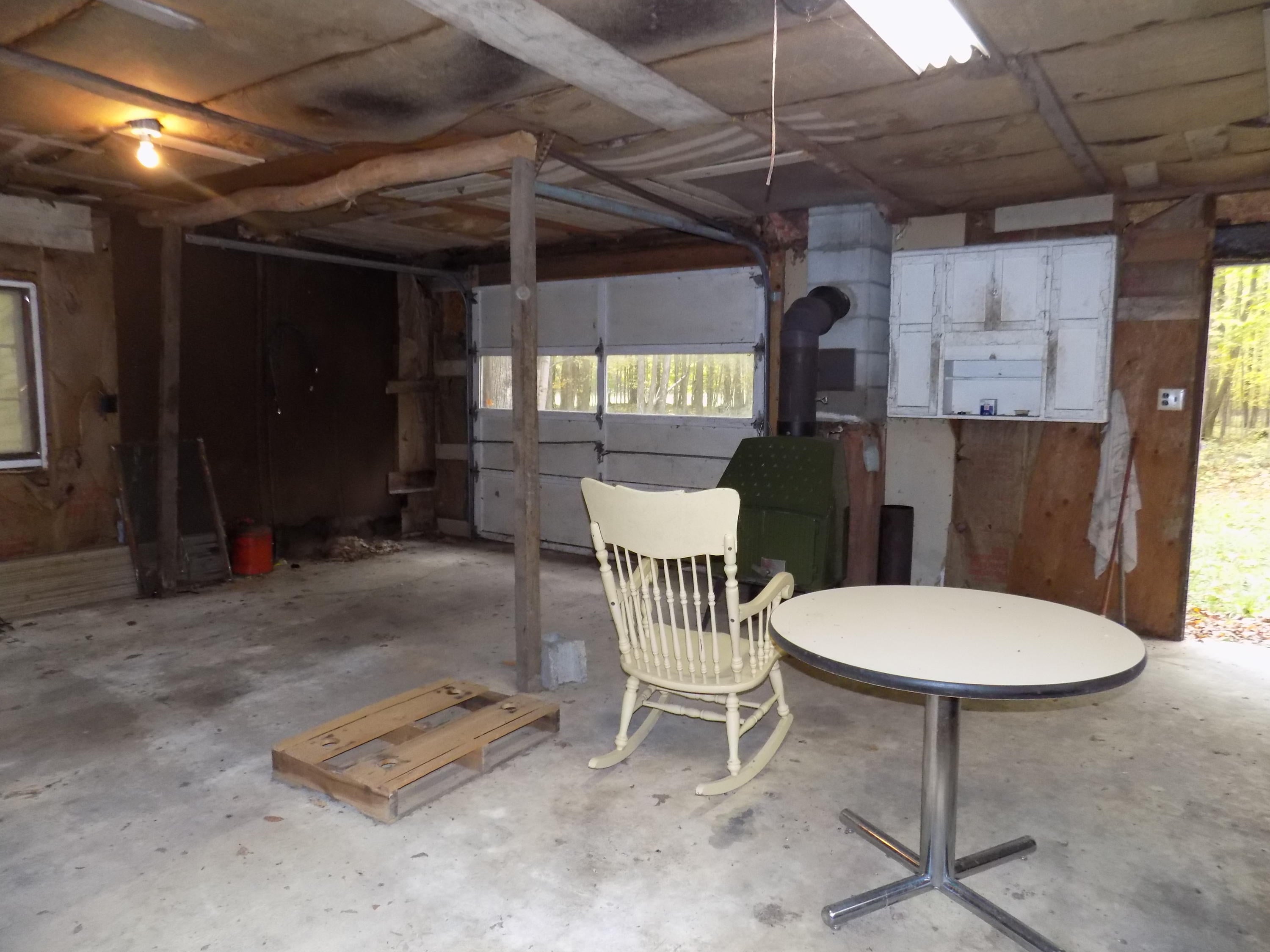 8988 Klein Road Hillman, MI 49746 - Photo 23 of 25 Interior of detached garage