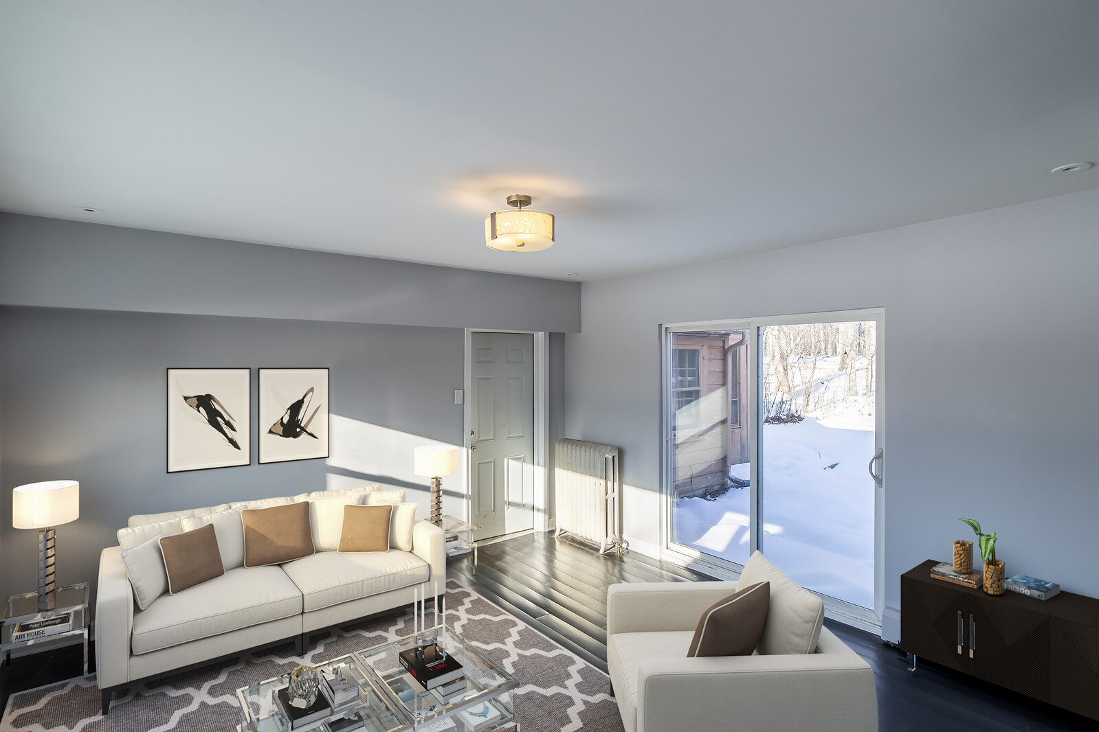 2950 Riverwoods Road Riverwoods, IL 60015 - Photo 13 of 25 a living room with furniture and a window