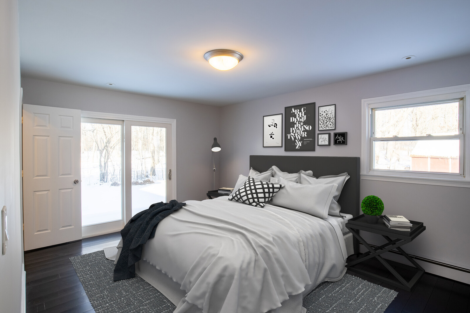 2950 Riverwoods Road Riverwoods, IL 60015 - Photo 16 of 25 a bedroom with a bed and a window