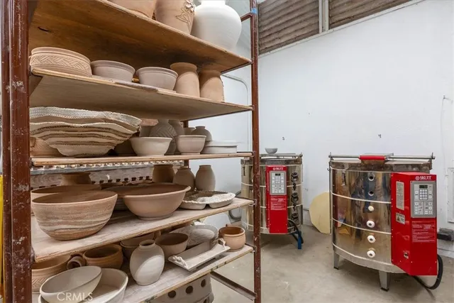 a view of storage and utility room