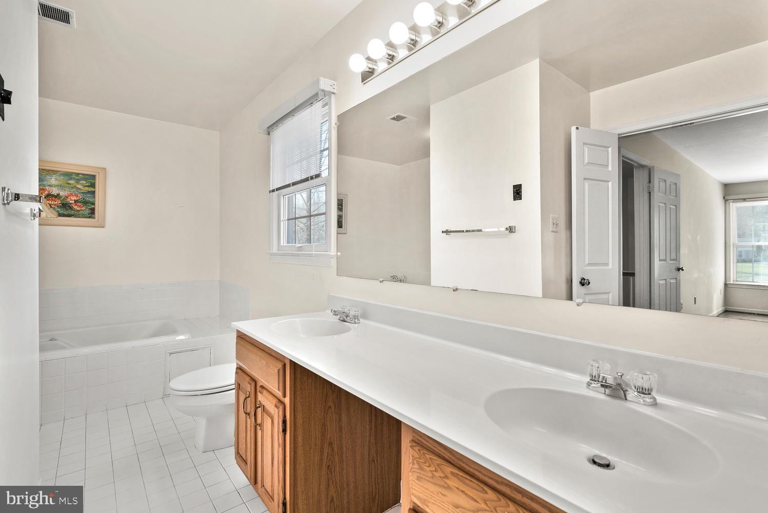 16818 Excaliber Way Sandy Spring, MD 20860 - Photo 20 of 35 Owner's Bath with Dual Vanities