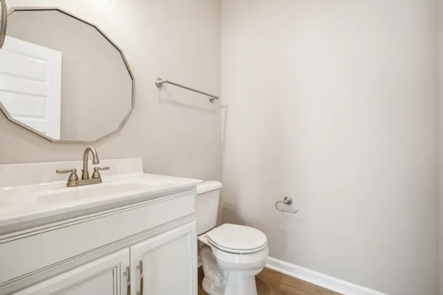 a view of empty room