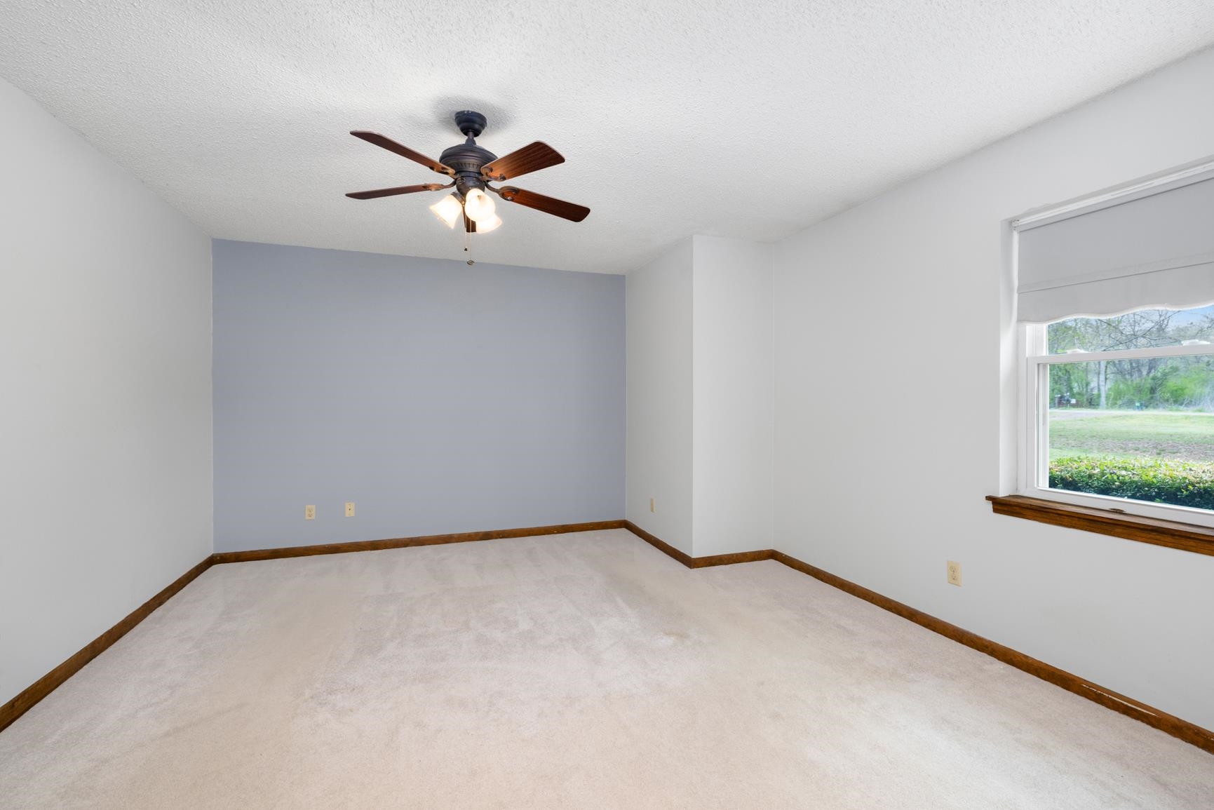 8292 Rankin Branch Road Millington, TN 38053 - Photo 15 of 33 an empty room with a window and a ceiling fan