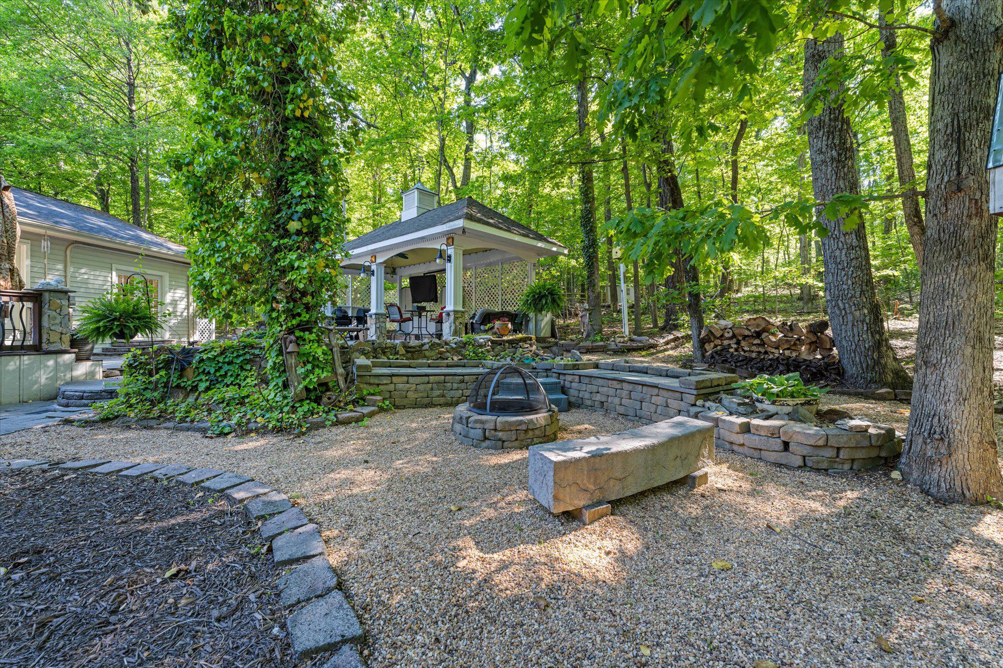 3800 Mountain Road Haymarket, VA 20169 - Photo 30 of 73 Wooded retreat with firepit area.