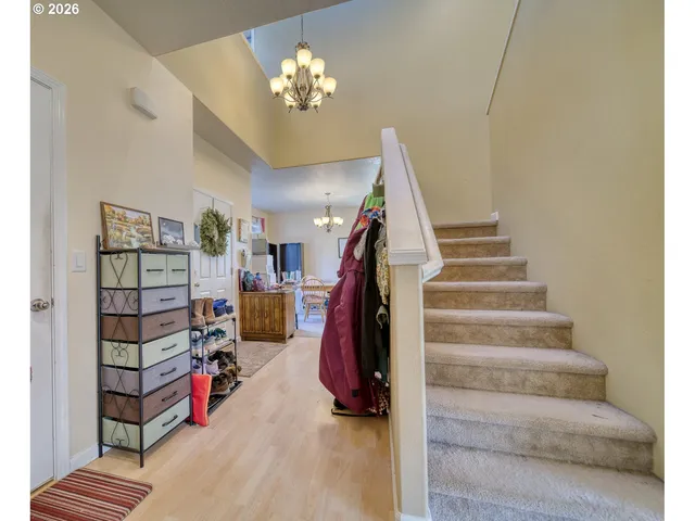 a view of entryway and hall