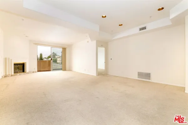 a view of empty room
