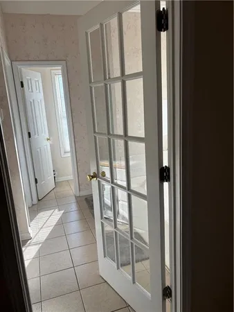 a view of front door