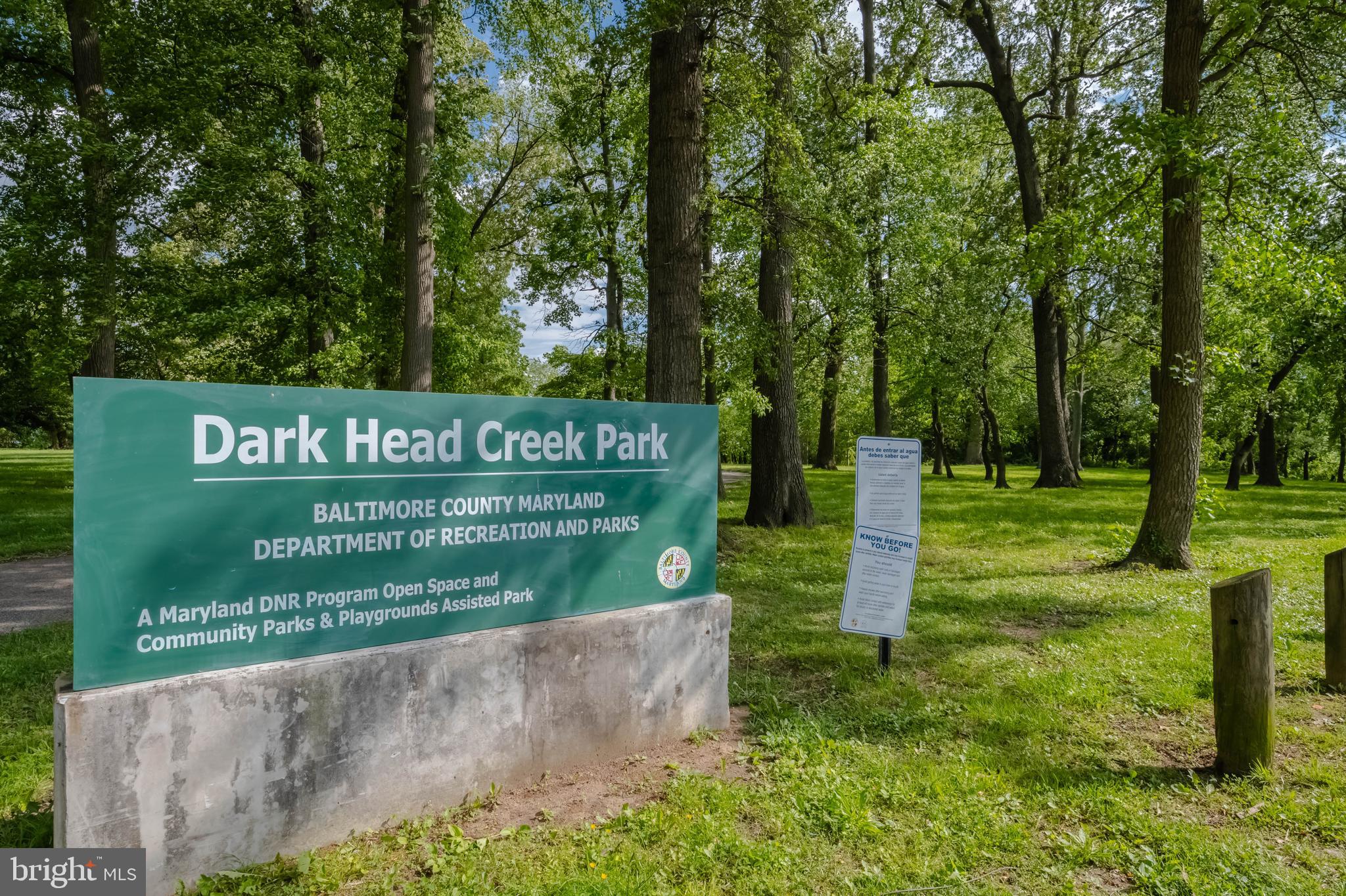 2256 Southorn Road Baltimore, MD 21220 - Photo 59 of 61 a view of a park with large trees