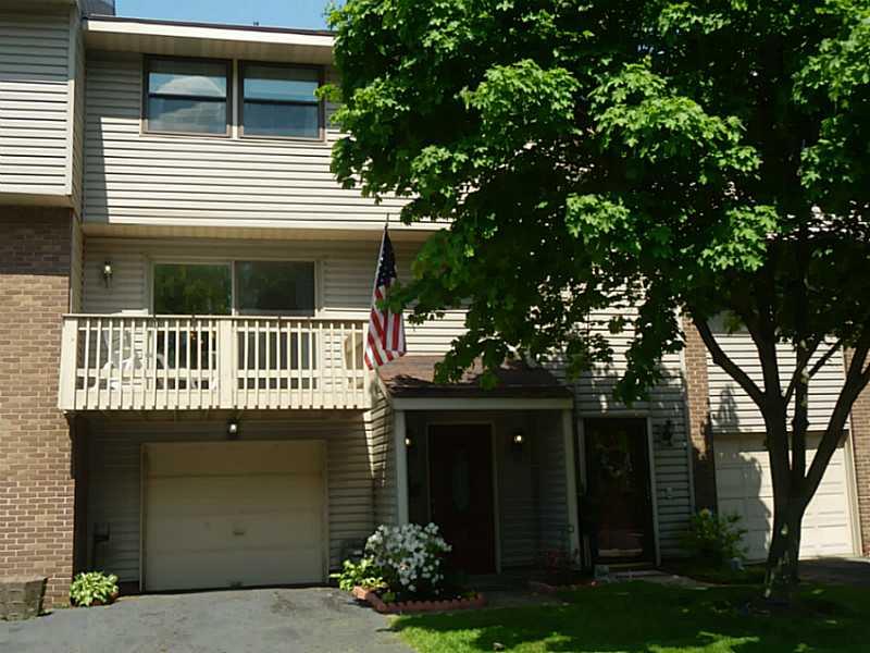 546 Hunters Path Road Bridgeville, PA 15017 - Photo 1 of 24 Exterior Front. Vinyl siding with front balcony and one car garage
