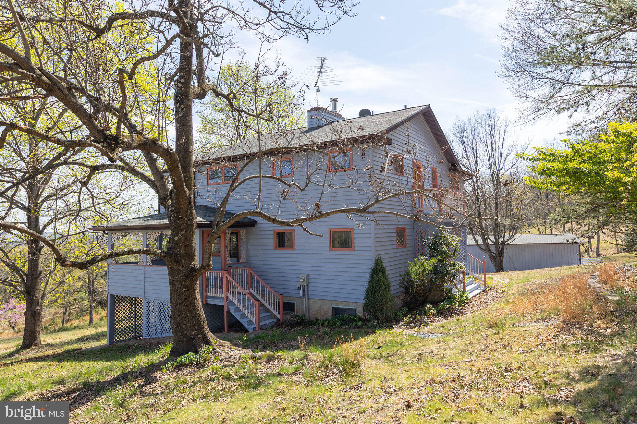 777 Glengary Road Winchester, VA 22603 - Photo 52 of 69 a view of a house with a yard covered in snow
