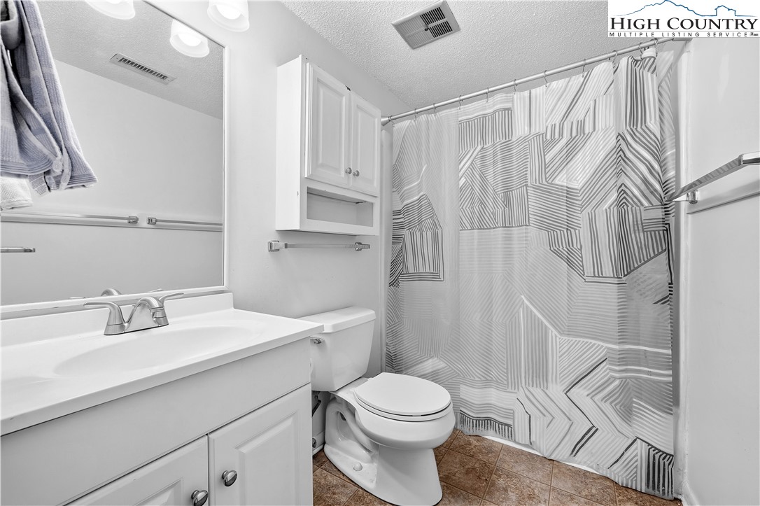 229 East King Street, Unit 17 Boone, NC 28607 - Photo 15 of 22 a bathroom with a sink toilet and shower
