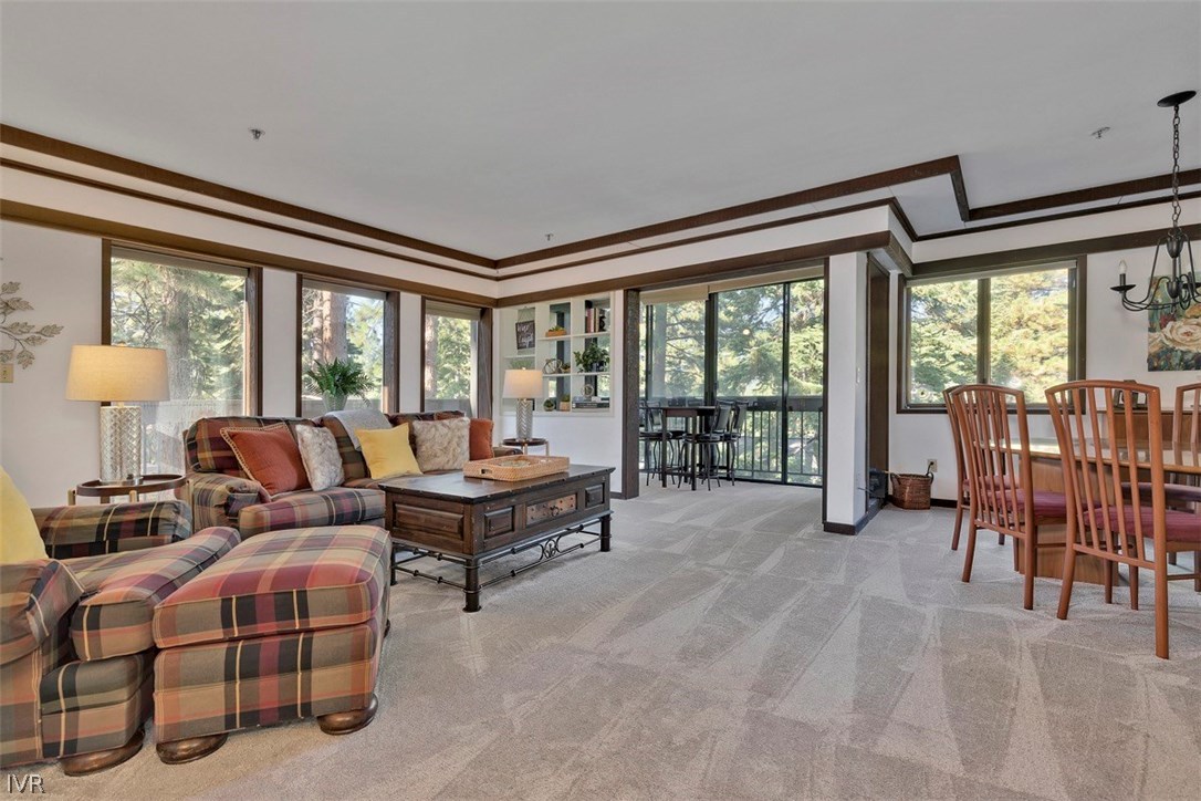 333 Ski Way, Unit 277 Incline Village, NV 89451 - Photo 2 of 33 a living room with furniture and a large window