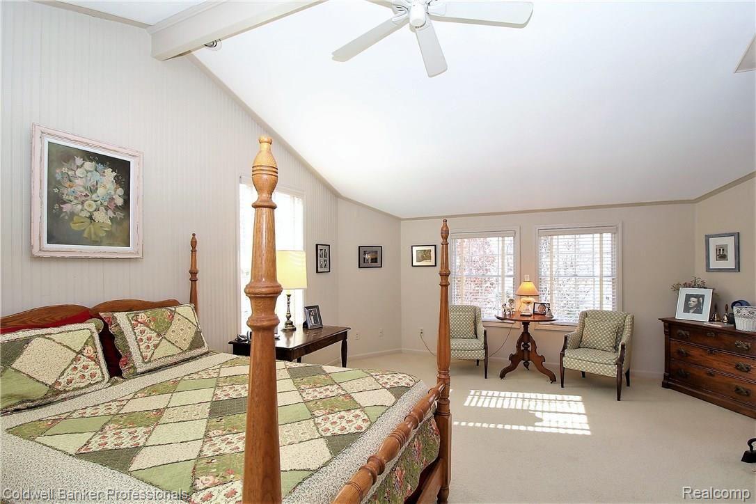 2476 Windemere Road Birmingham, MI 48009 - Photo 36 of 62 Master Bedroom with Cathedral Ceilings