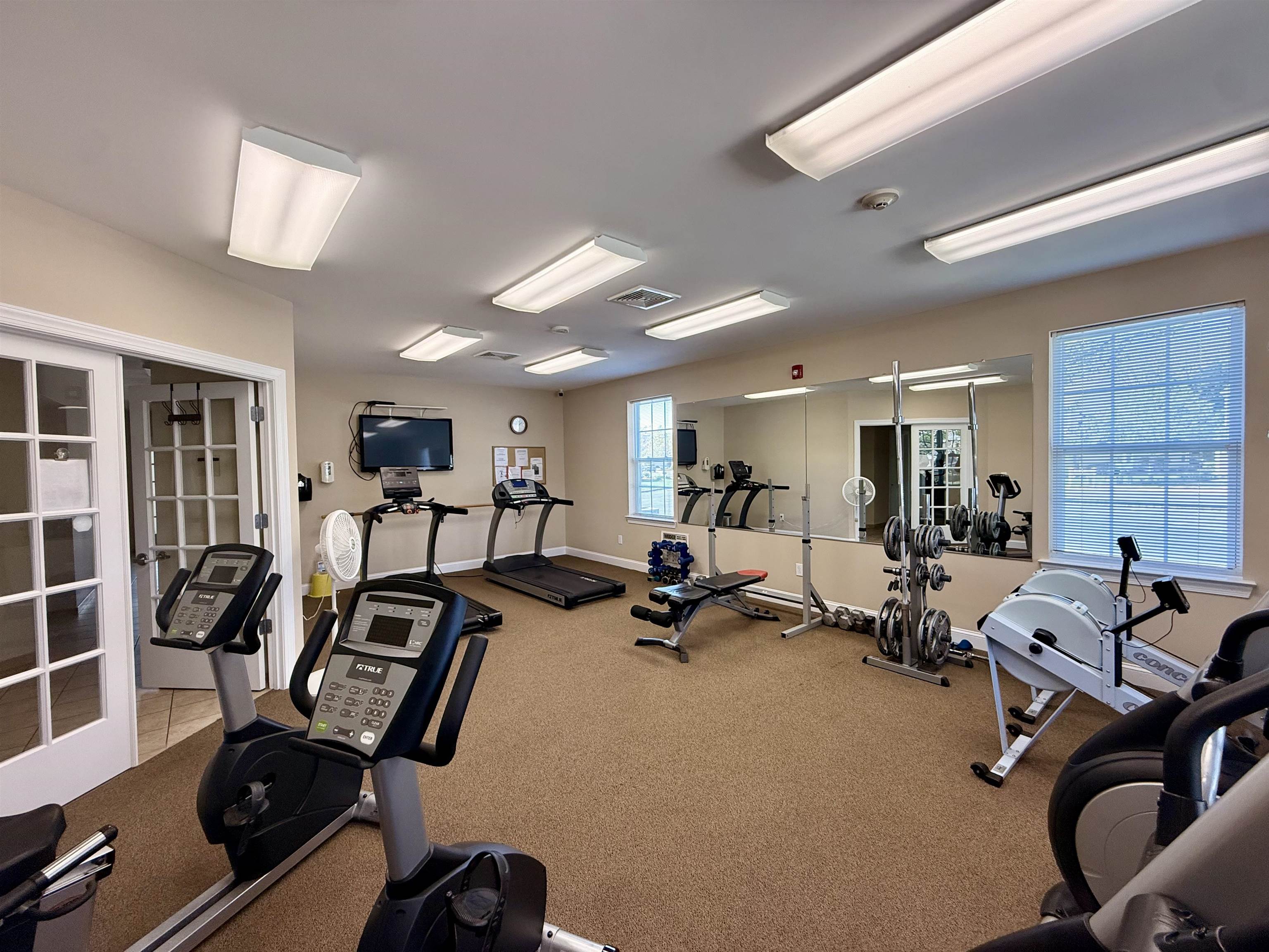 1607 Tidewater Avenue, Unit 1607 Rio Grande, NJ 08242 - Photo 41 of 42 a view of a room with gym equipment