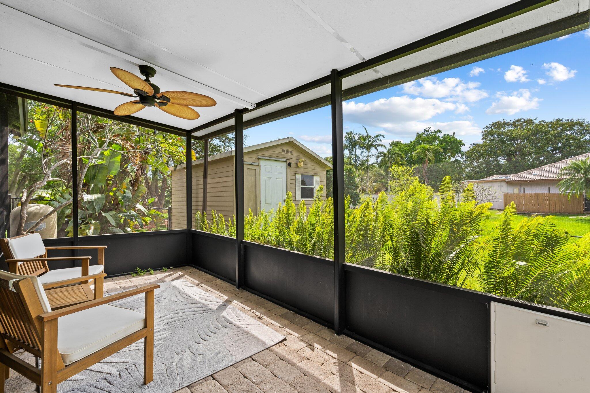 20210 Southwest 49th Court Southwest Ranches, FL 33332 - Photo 58 of 63 Screened patio