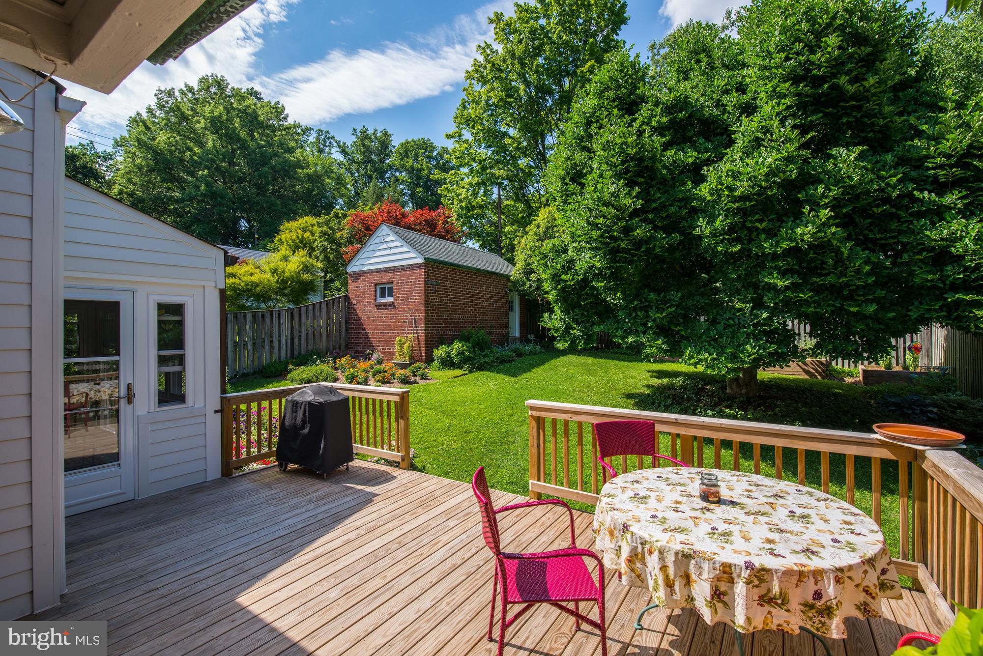 2717 Rittenhouse Street Northwest Washington, DC 20015 - Photo 29 of 59 Rear Deck
