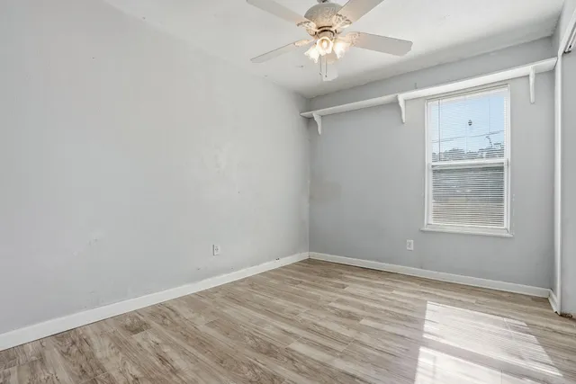 wooden floor in an empty room