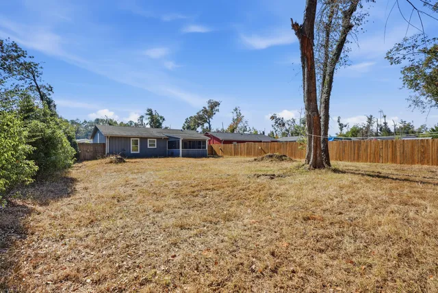 a view of outdoor space with trees