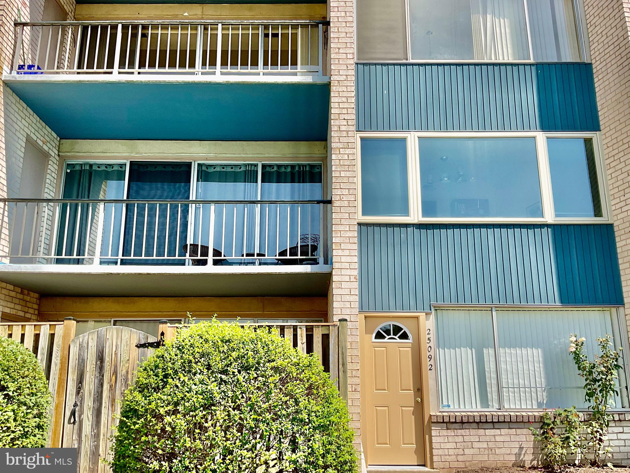 2509 Baltimore Road, Unit 4 Rockville, MD 20853 - Photo 20 of 27 Rear of 2509 unit 4 w/ balcony & Dining Rm window