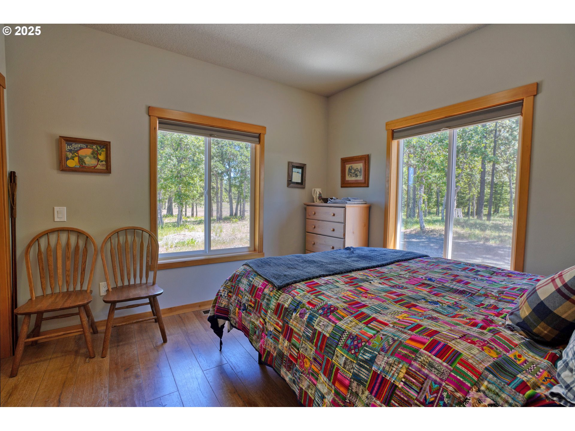 12 Keystone Drive Goldendale, WA 98620 - Photo 34 of 48 a bedroom with a bed and a large window