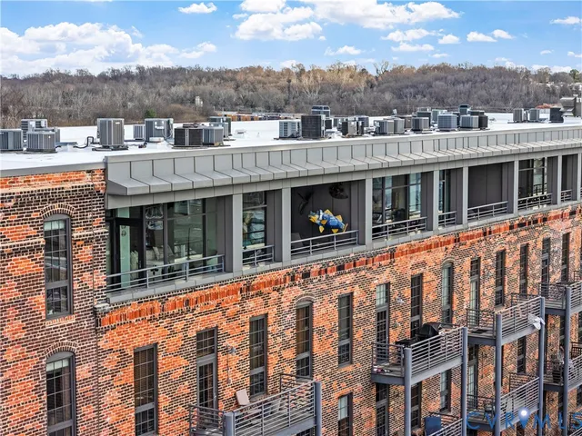 a view of a city with a lake