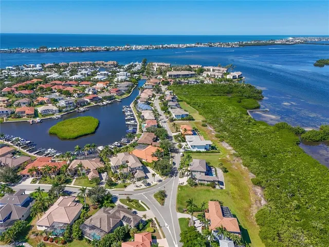 a view of a city with ocean