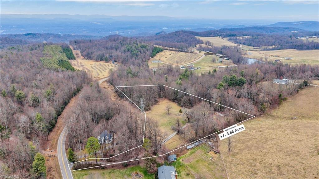286 Pike Road Moravian Falls, NC 28654 - Photo 5 of 38 Aerial 2 showing approximate boundaries