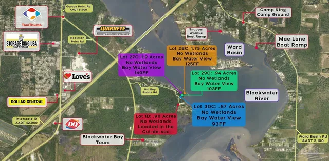 $275,000 | 30 C Old Bay Pointe Road, Milton, FL 32583