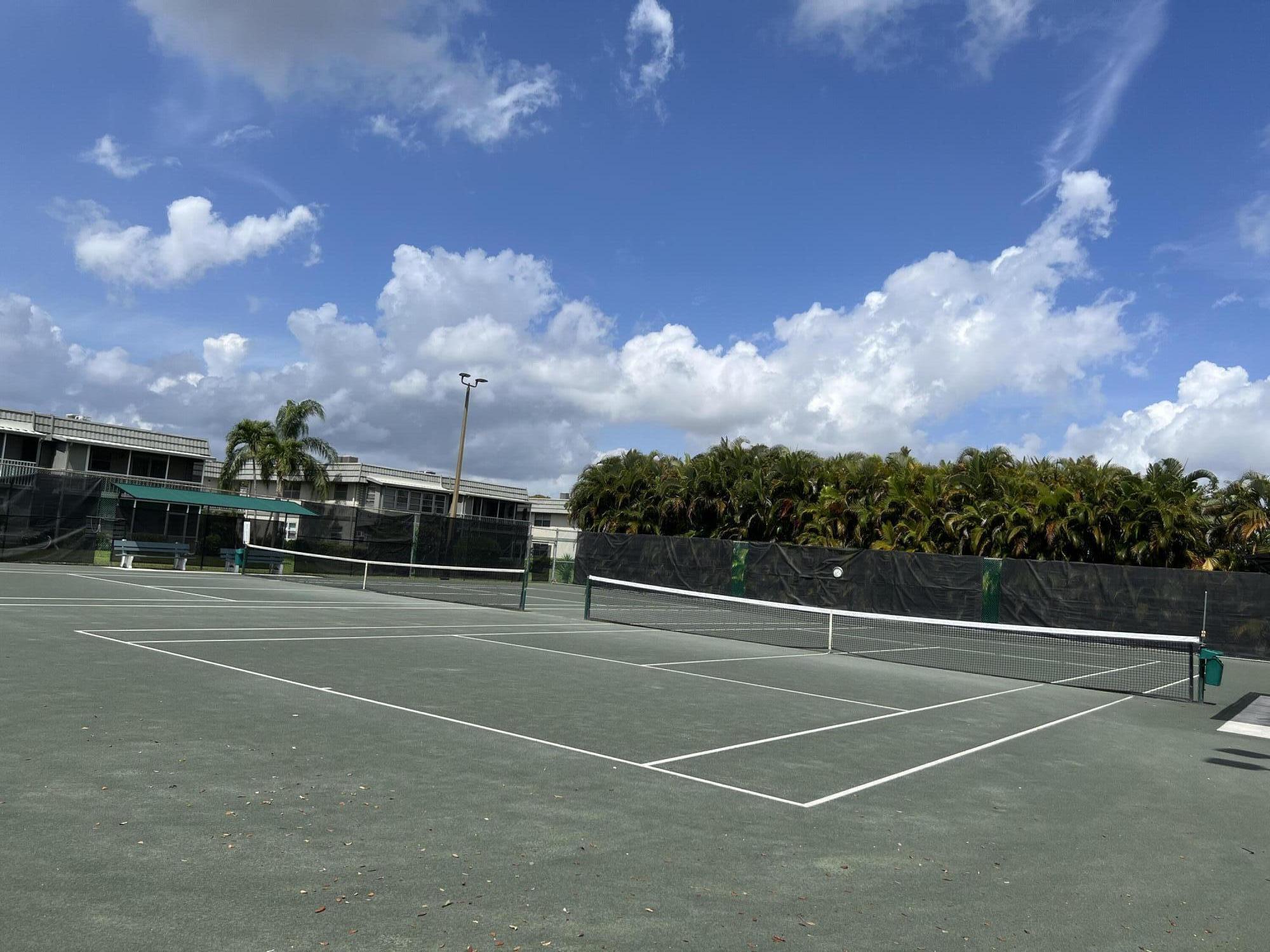 886 Flanders South Delray Beach, FL 33484 - Photo 9 of 41 a view of a tennis court