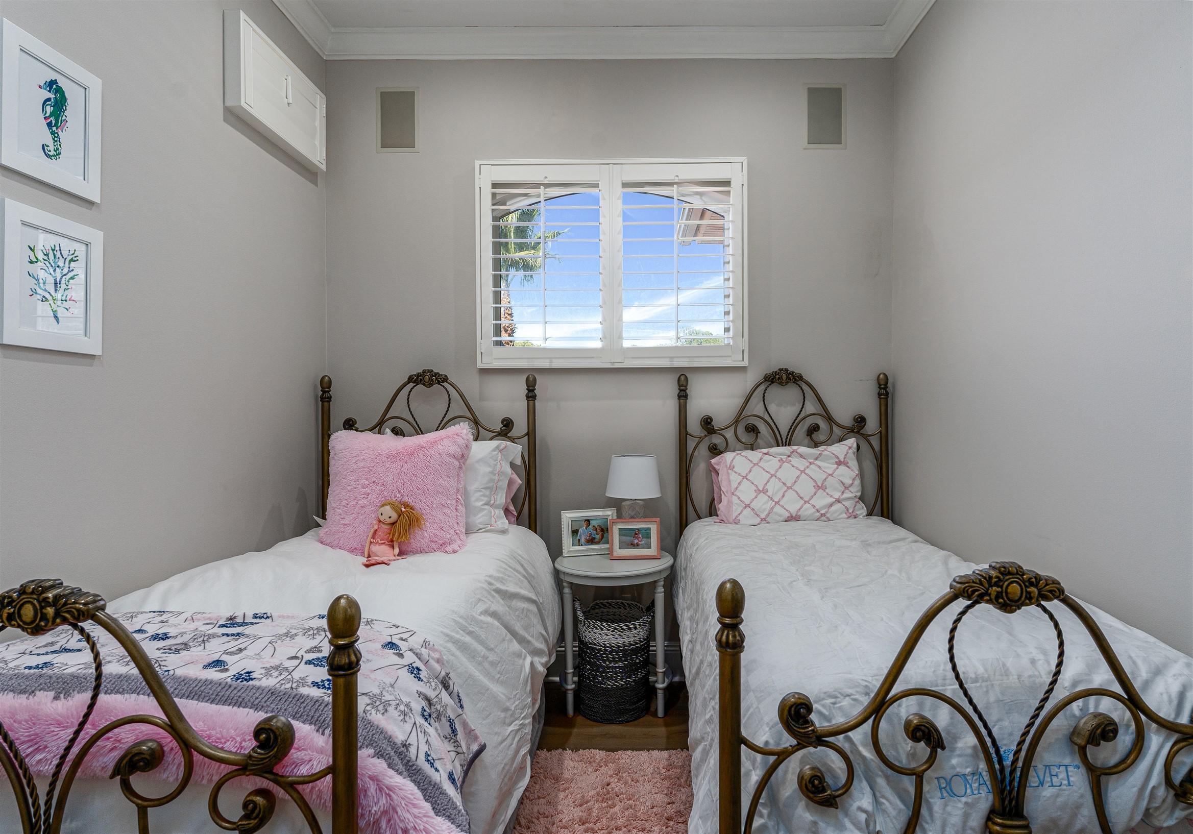 2949 Pine Valley Road Miramar Beach, FL 32550 - Photo 17 of 29 a bedroom with two beds and a window