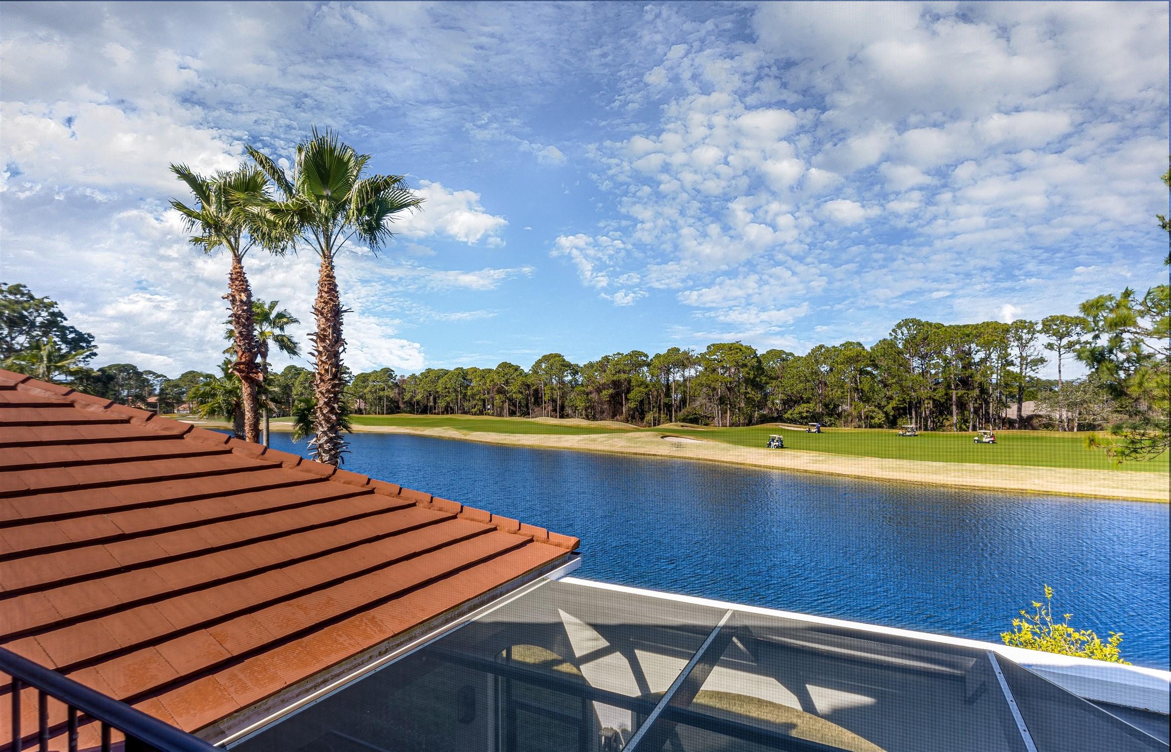 2949 Pine Valley Road Miramar Beach, FL 32550 - Photo 8 of 29 a ocean view with sitting space and garden