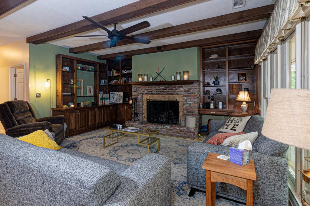 9324 Comanche Road Columbus, GA 31904 - Photo 10 of 53 wood burning fireplace/builtins