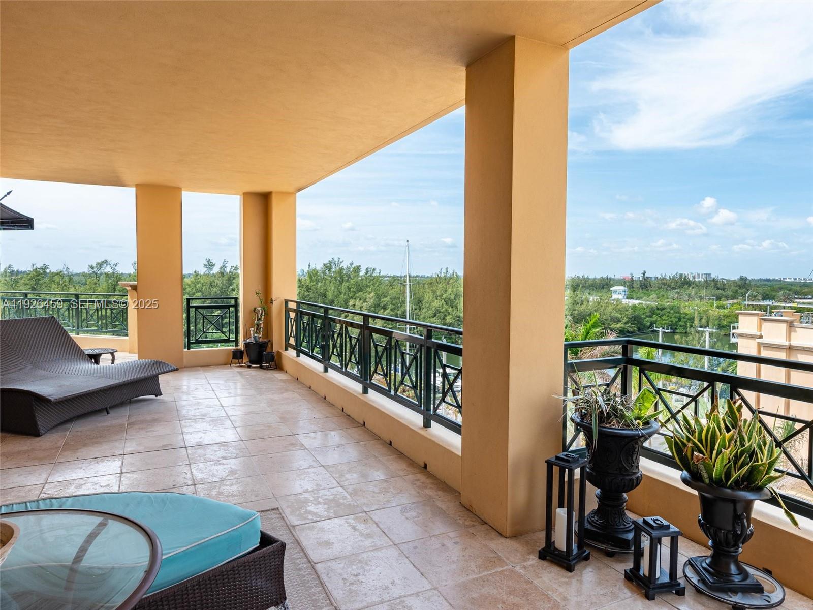 3415 North Ocean Drive, Unit 605 Hollywood, FL 33019 - Photo 28 of 31 a view of balcony with furniture