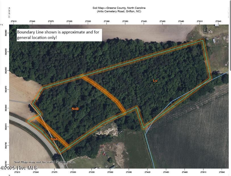 0 Artis Cemetery Road Grifton, NC 28530 - Photo 2 of 19 Soil Map - Artis Cemetery Road