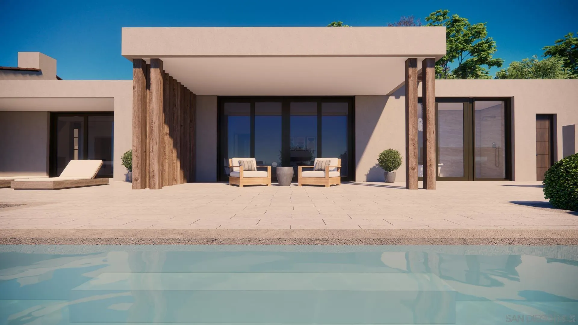 16256 Via Del Alba, Unit PAR 2 Rancho Santa Fe, CA 92067 - Photo 10 of 66 a view of a house with large windows