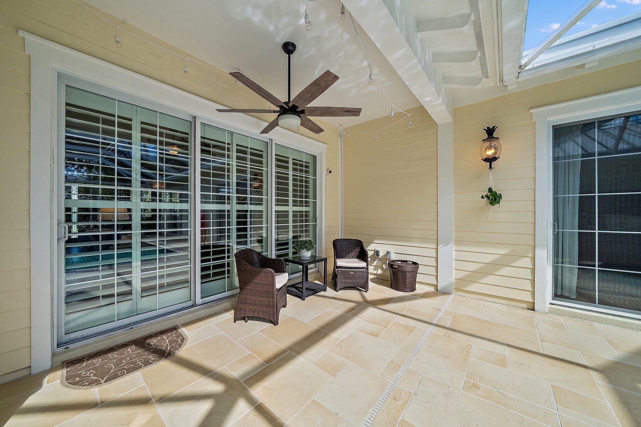 1174 Tropical Drive Jupiter, FL 33458 - Photo 41 of 49 Covered/Screened Lanai
