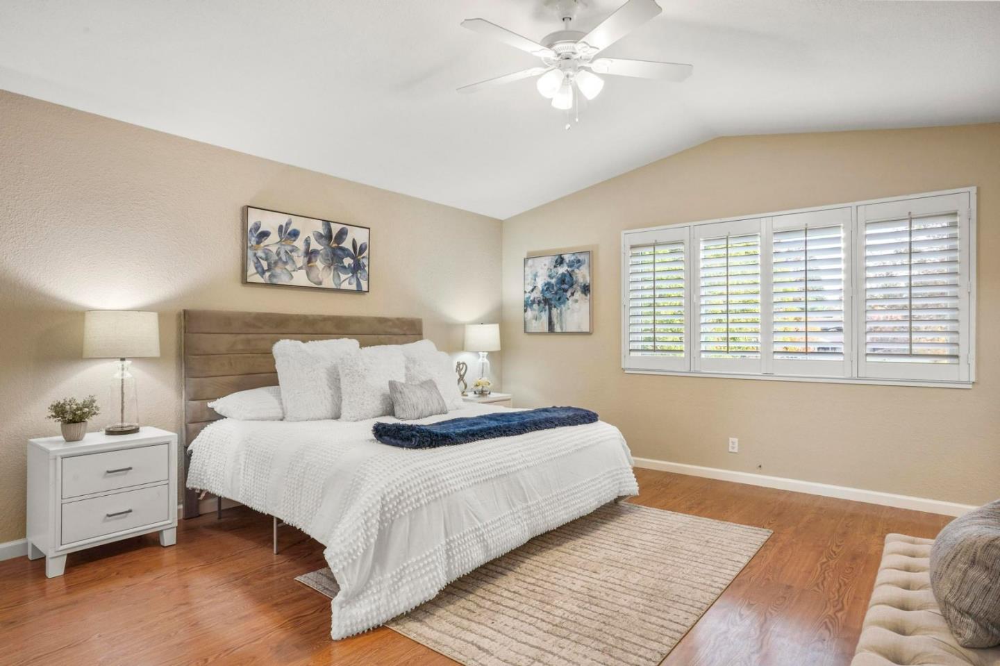 120 Castleton Court San Ramon, CA 94583 - Photo 17 of 30 a bedroom with a large bed and a window