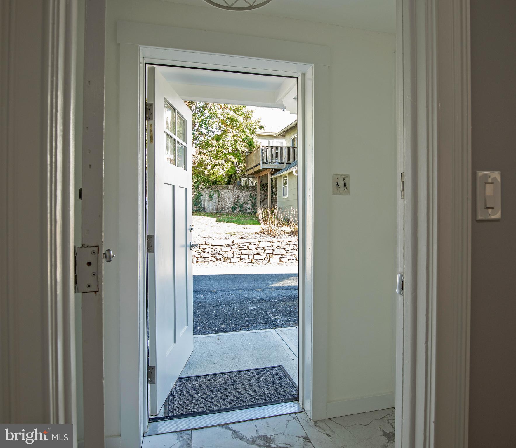 189 South Main Street, Unit 5 Doylestown, PA 18901 - Photo 2 of 21 Looking Out Front Door