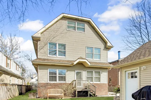 a front view of a house with outdoor space