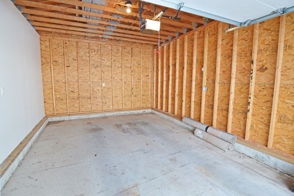 21 Hadley Street Springfield, MA 01118 - Photo 23 of 34 a view of a garage with wooden walls