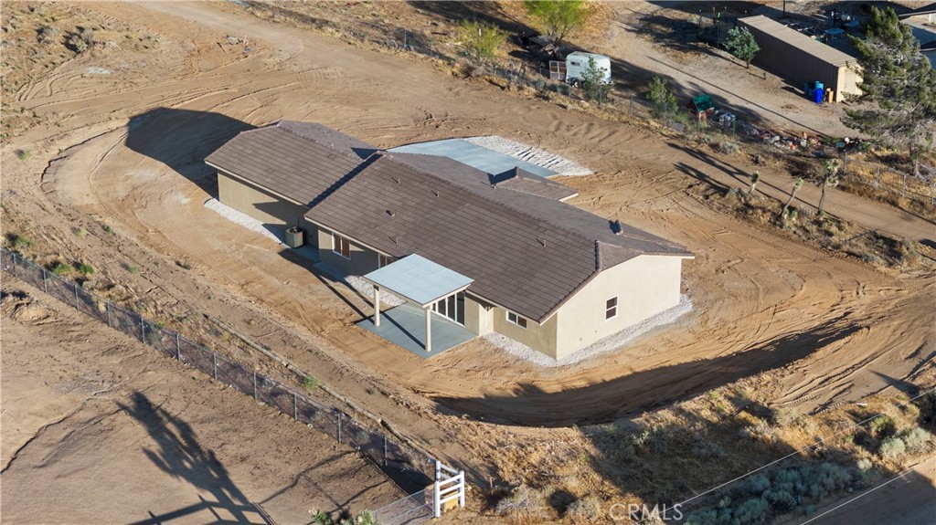 22324 Rancho Street Apple Valley, CA 92308 - Photo 38 of 47 an aerial view of a house with a yard